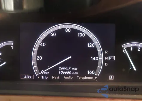 2007 Mercedes-Benz S 550 z USA, uszkodzony, nr VIN WDDNG71X67A010130